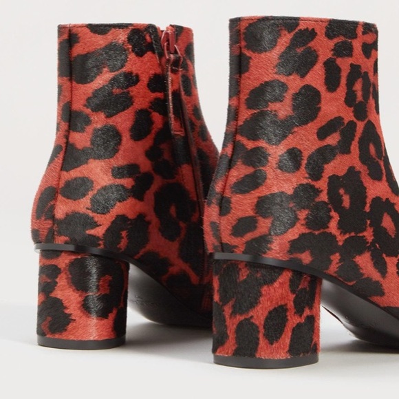ISO Violeta by Mango - Leopard Effect Ankle Boots - Picture 3 of 3